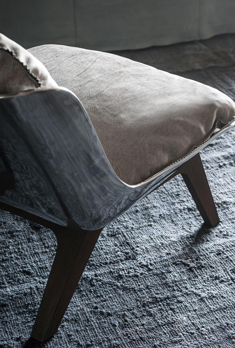HOUSTON Leather armchair