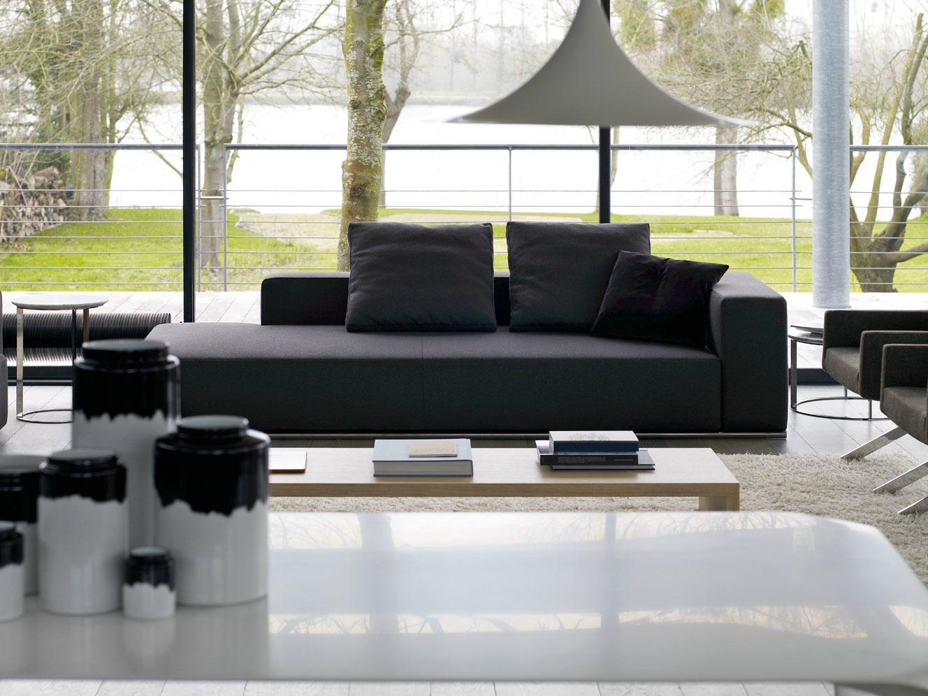 ANDY '13 Upholstered fabric day bed