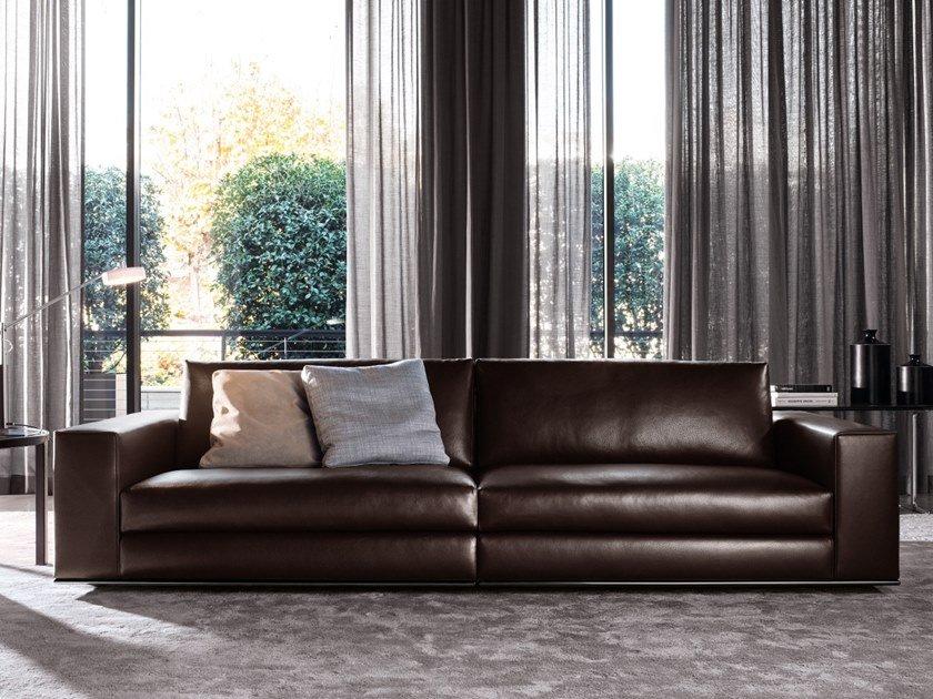HAMILTON Sectional leather sofa