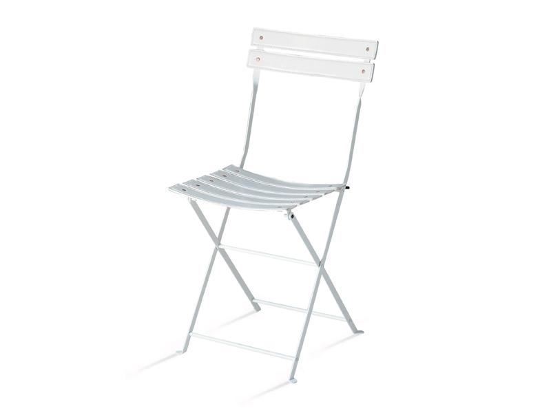 CELESTINA Folding stainless steel chair