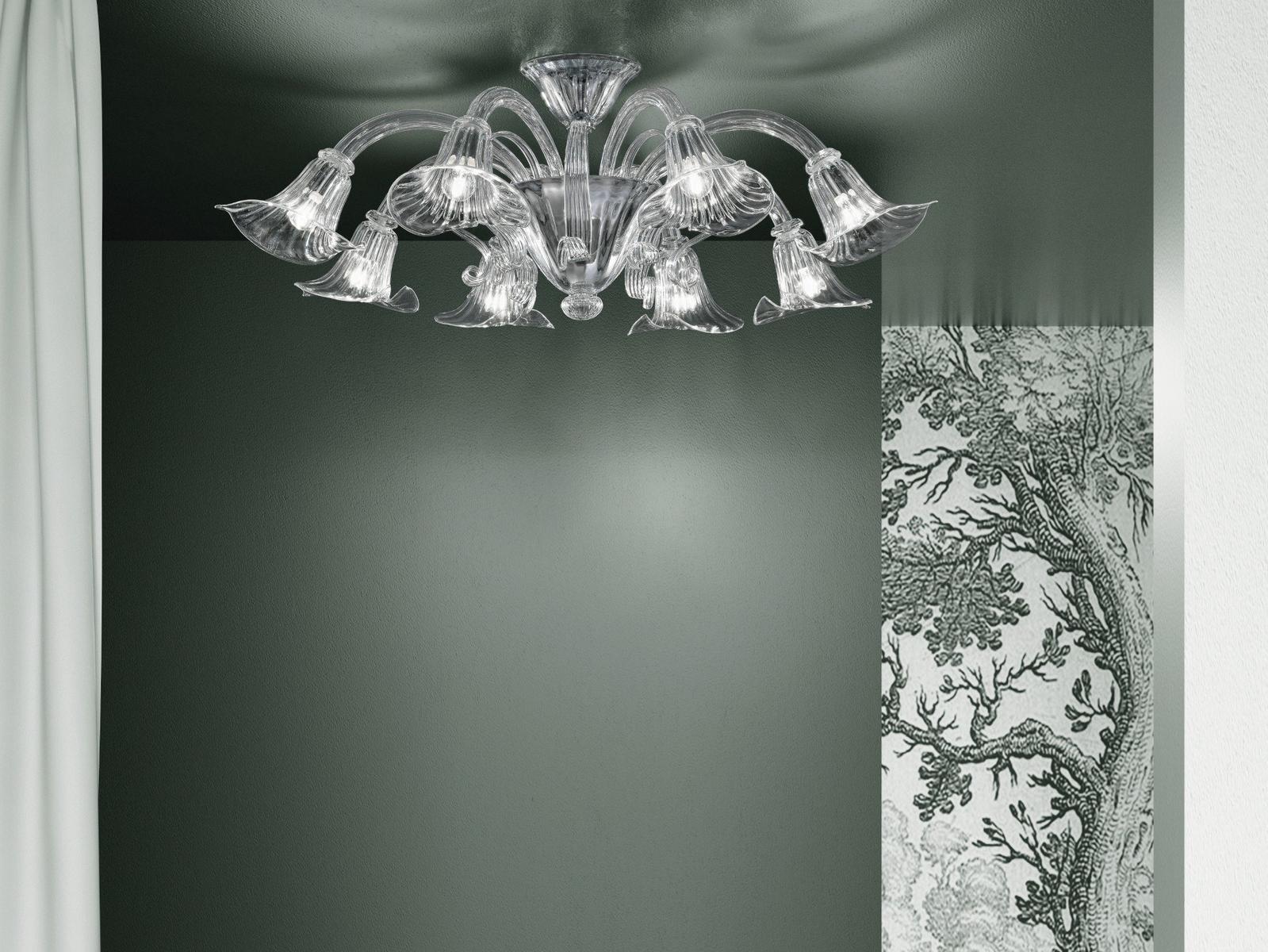 GRIMANI Blown glass ceiling lamp GRIMANI Blown glass ceiling lamp