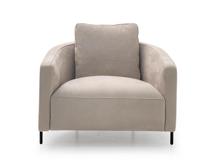 GIULIA Nabuk armchair