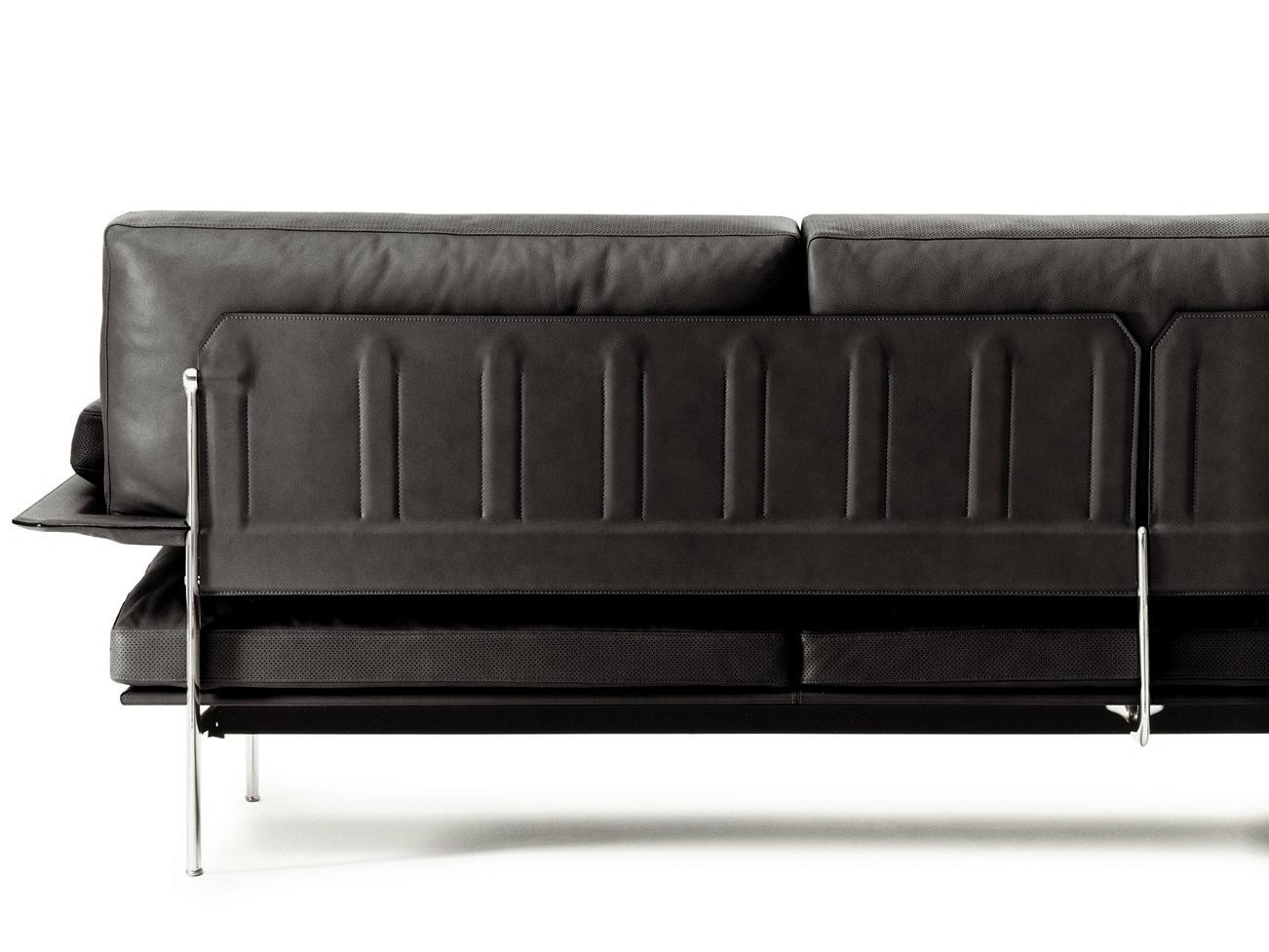 DIESIS 3 seater leather sofa