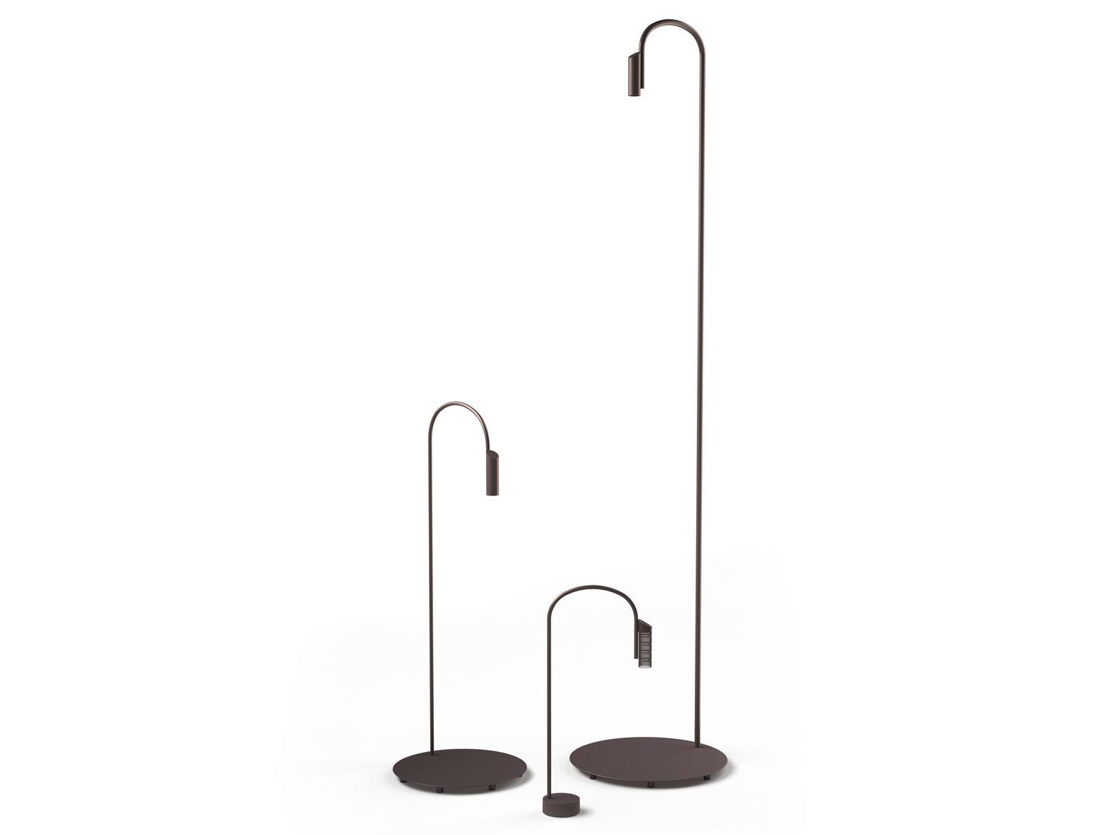 CAULE LED stainless steel floor lamp