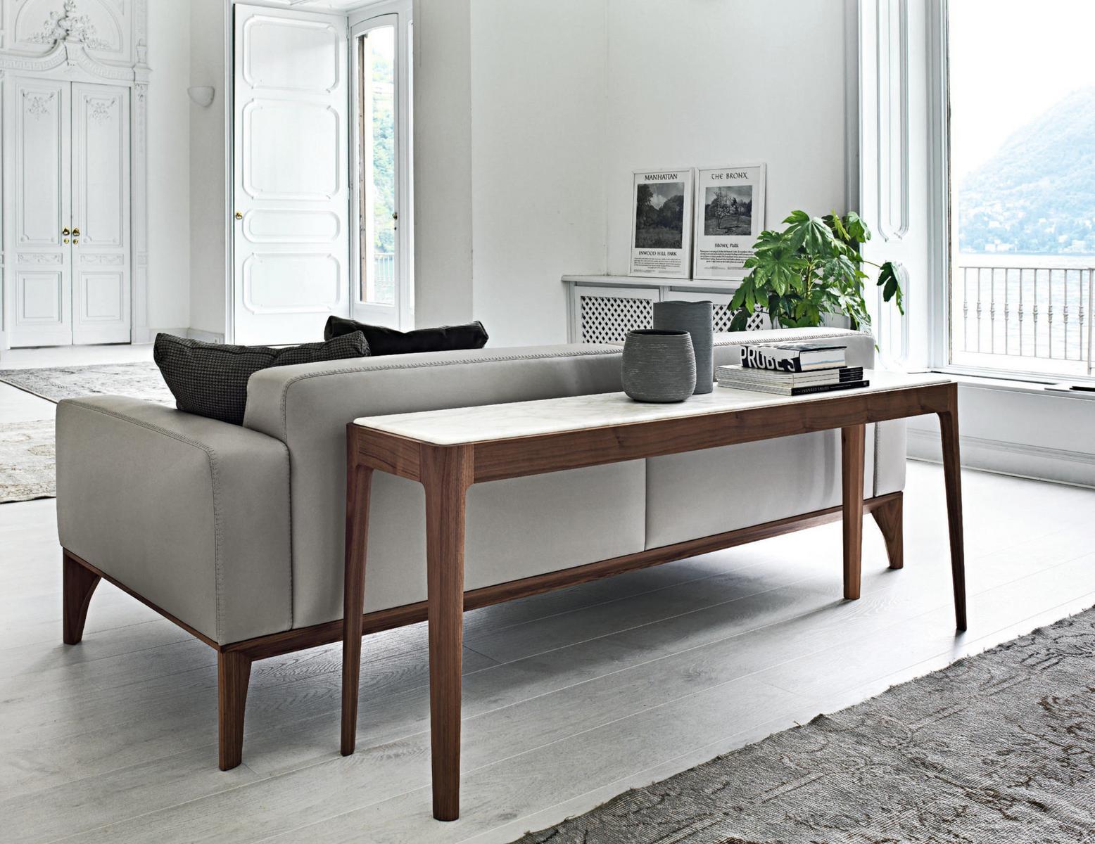 ZIGGY Rectangular wooden console table