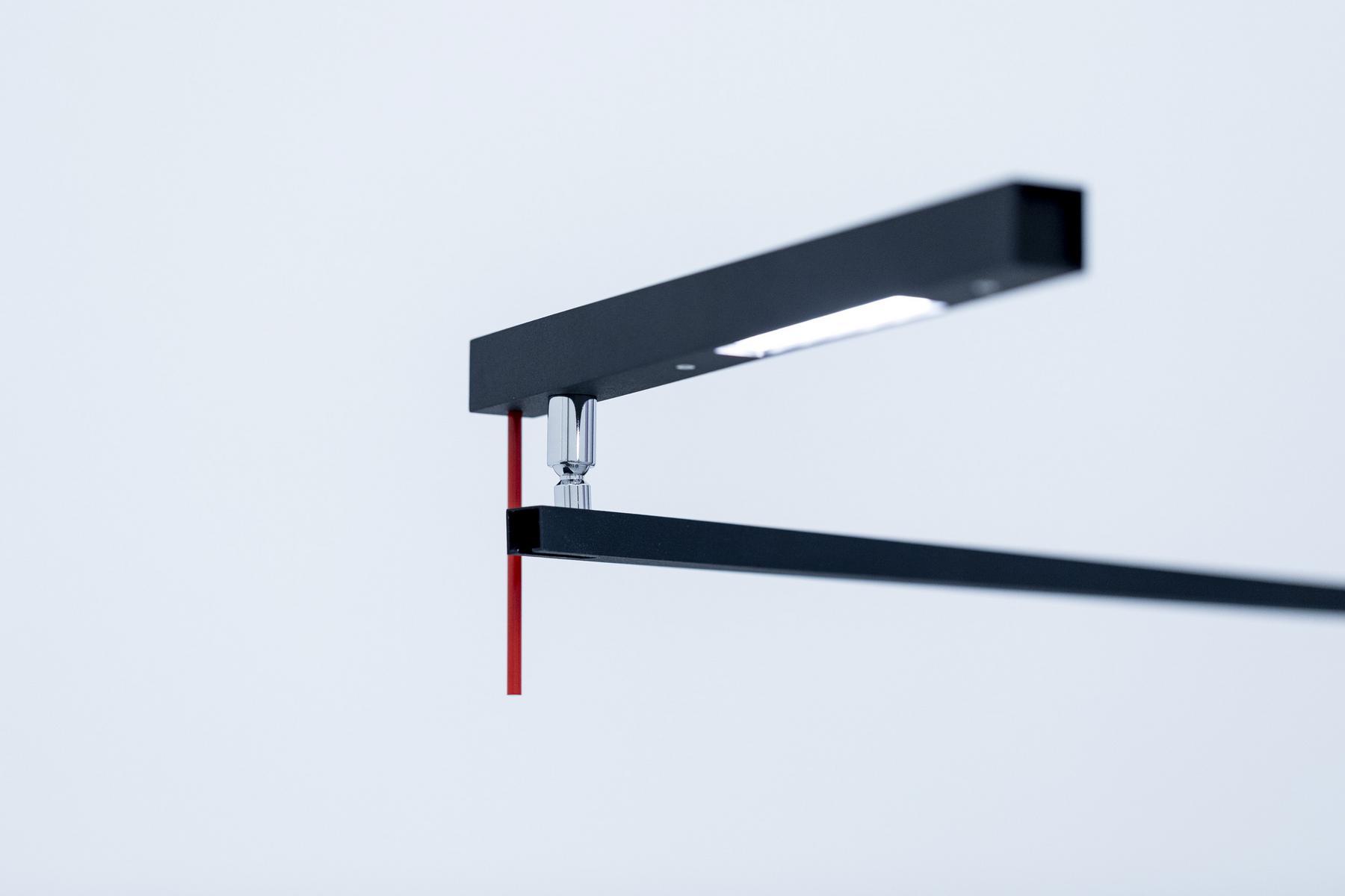 MORSETTO P LED adjustable metal wall lamp
