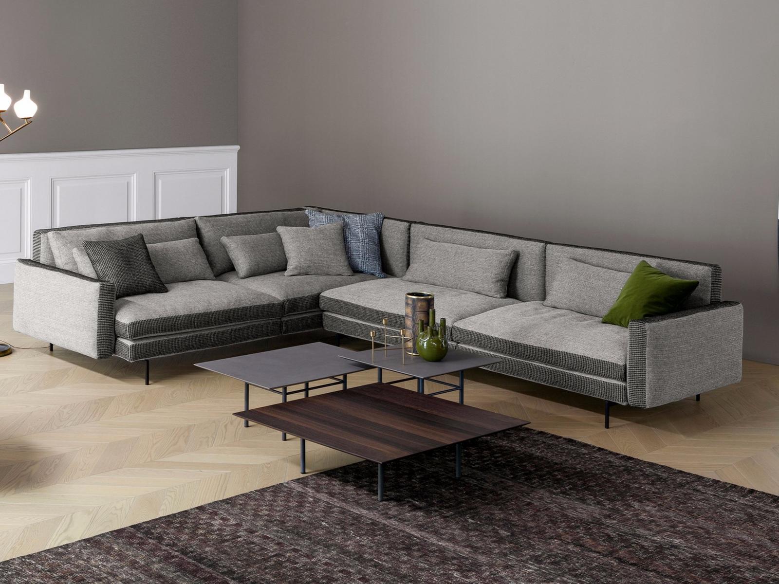 COLORS Corner sectional fabric sofa