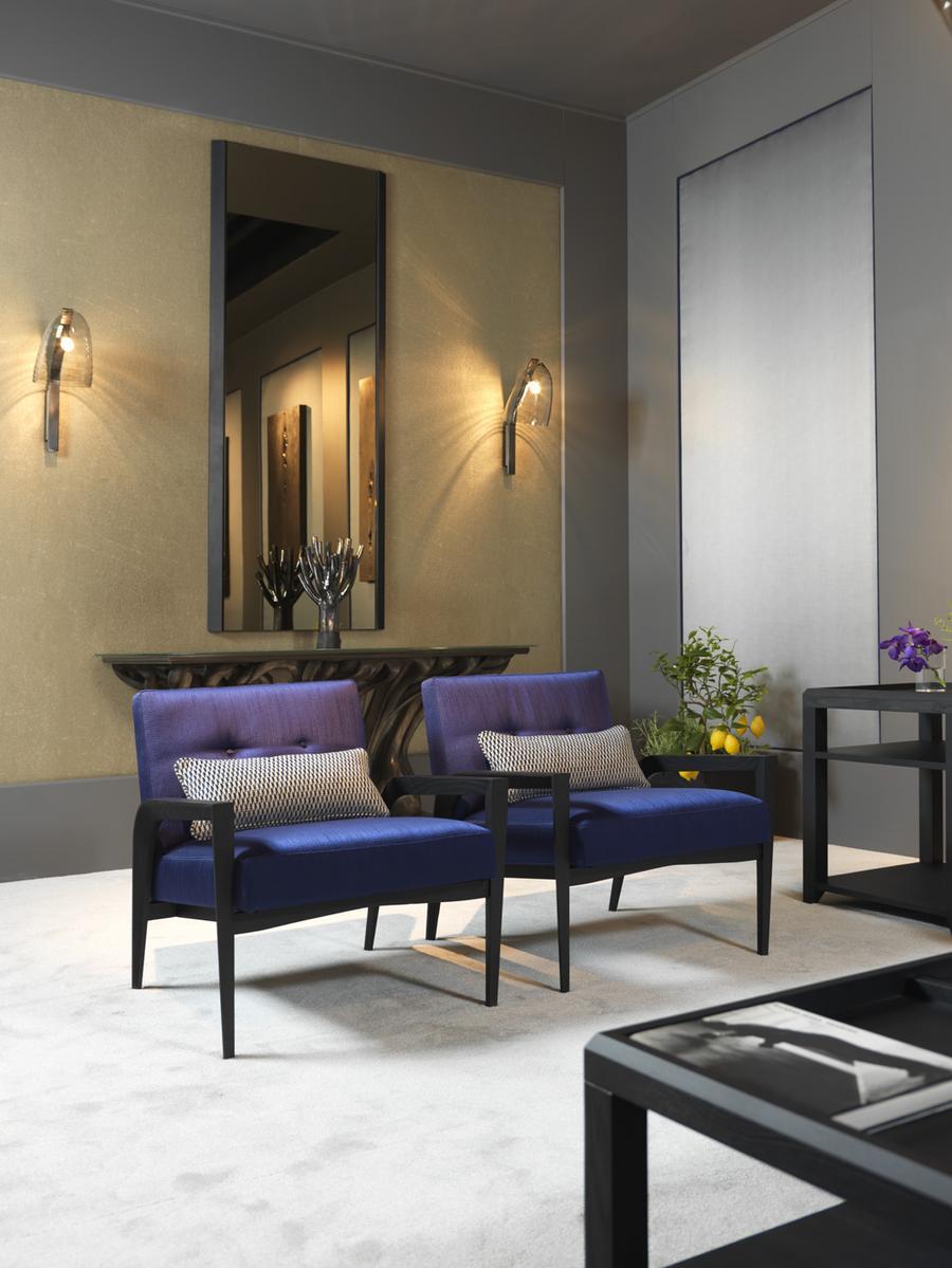 TESEO Ash armchair with armrests