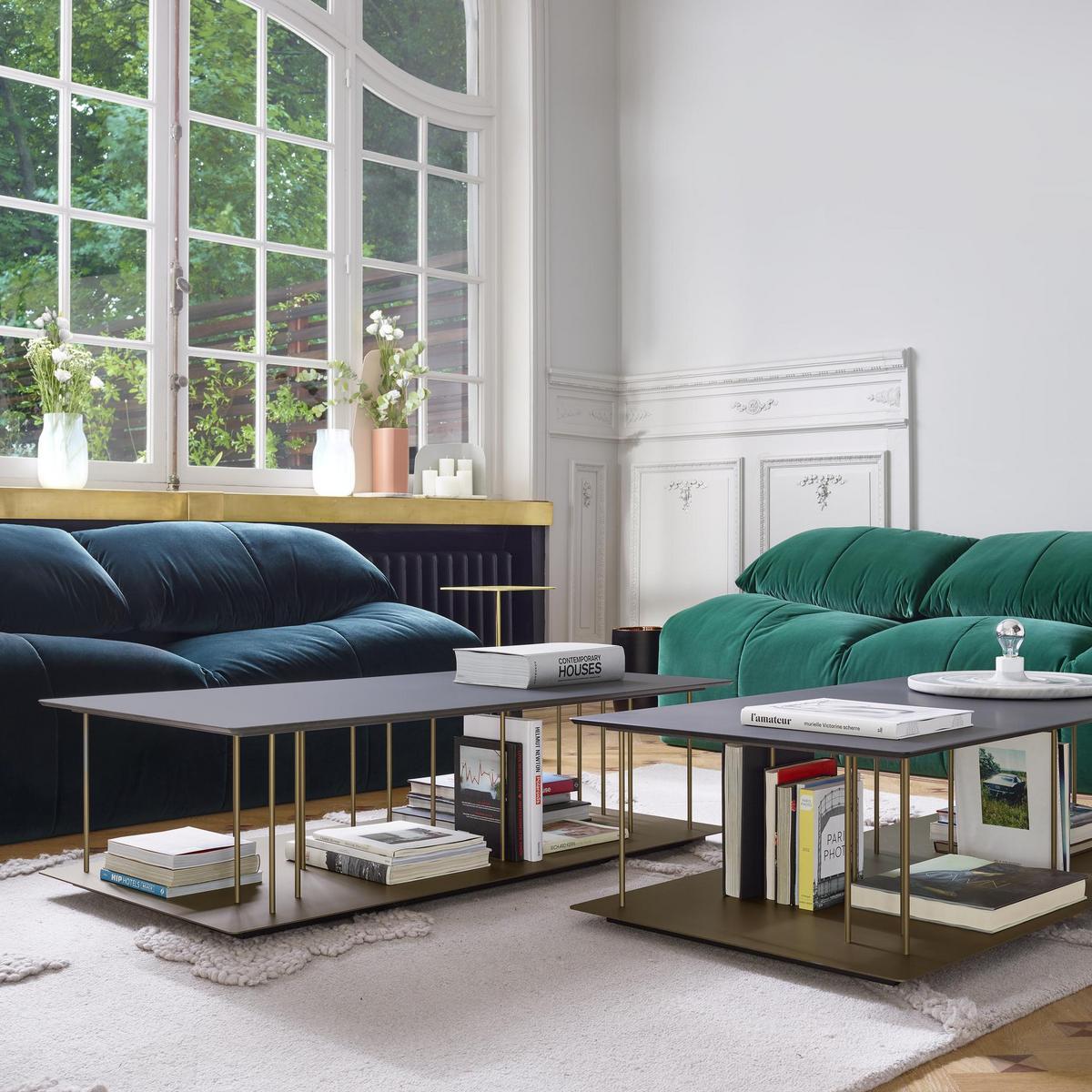 PLUMY Fabric armchair with removable cover