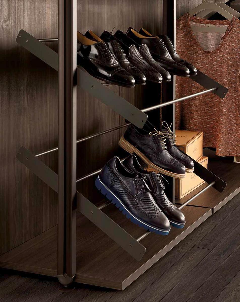 LOFT Sectional wooden walk-in wardrobe