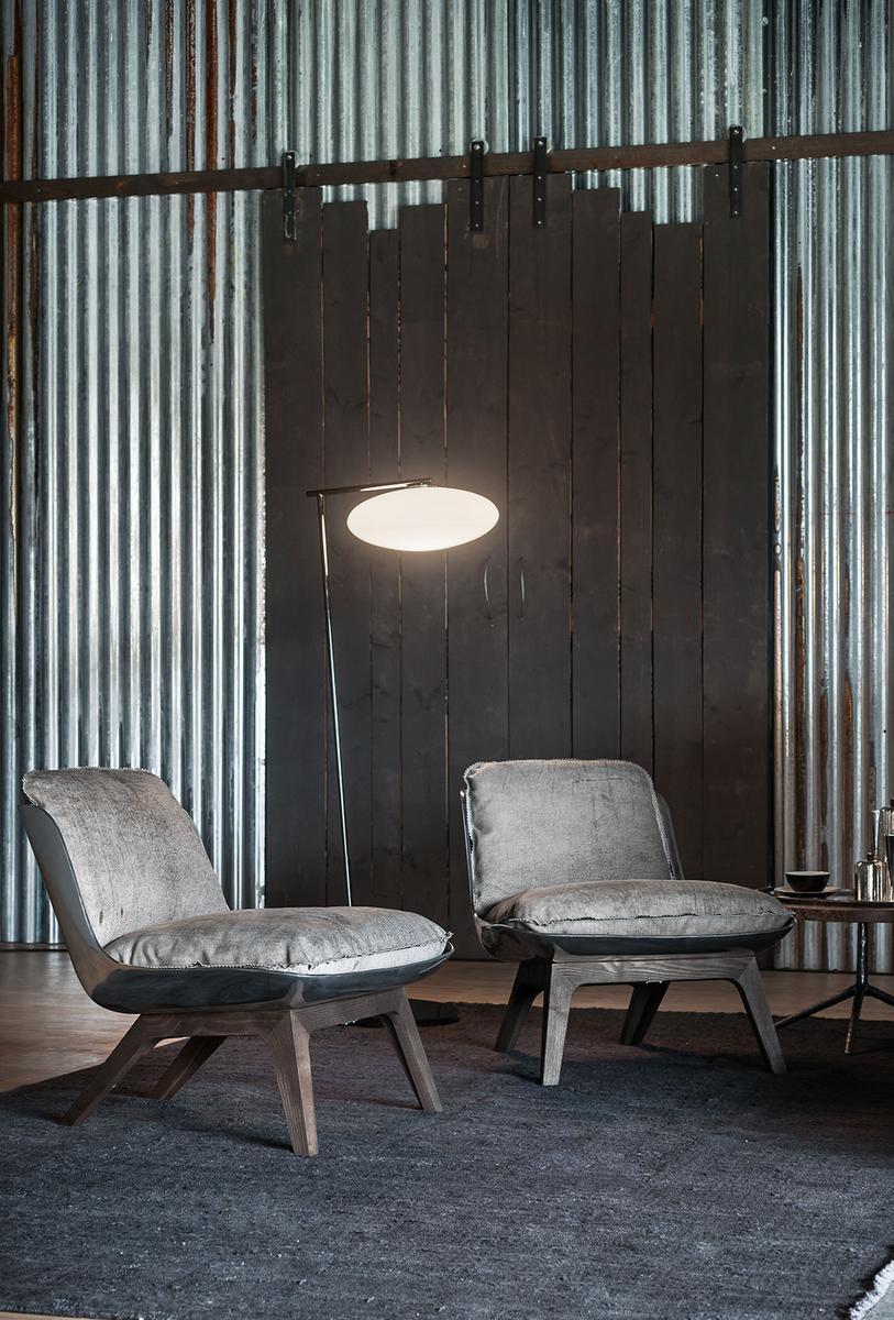 HOUSTON Leather armchair