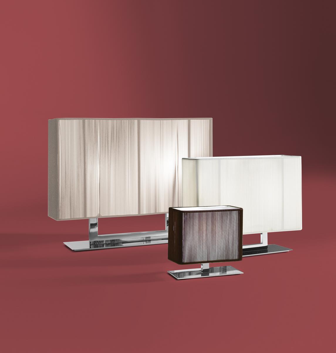 CLAVIUS Handmade silk table lamp