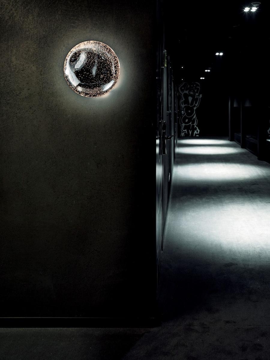 MERCURE P-PL Blown glass wall lamp / ceiling lamp