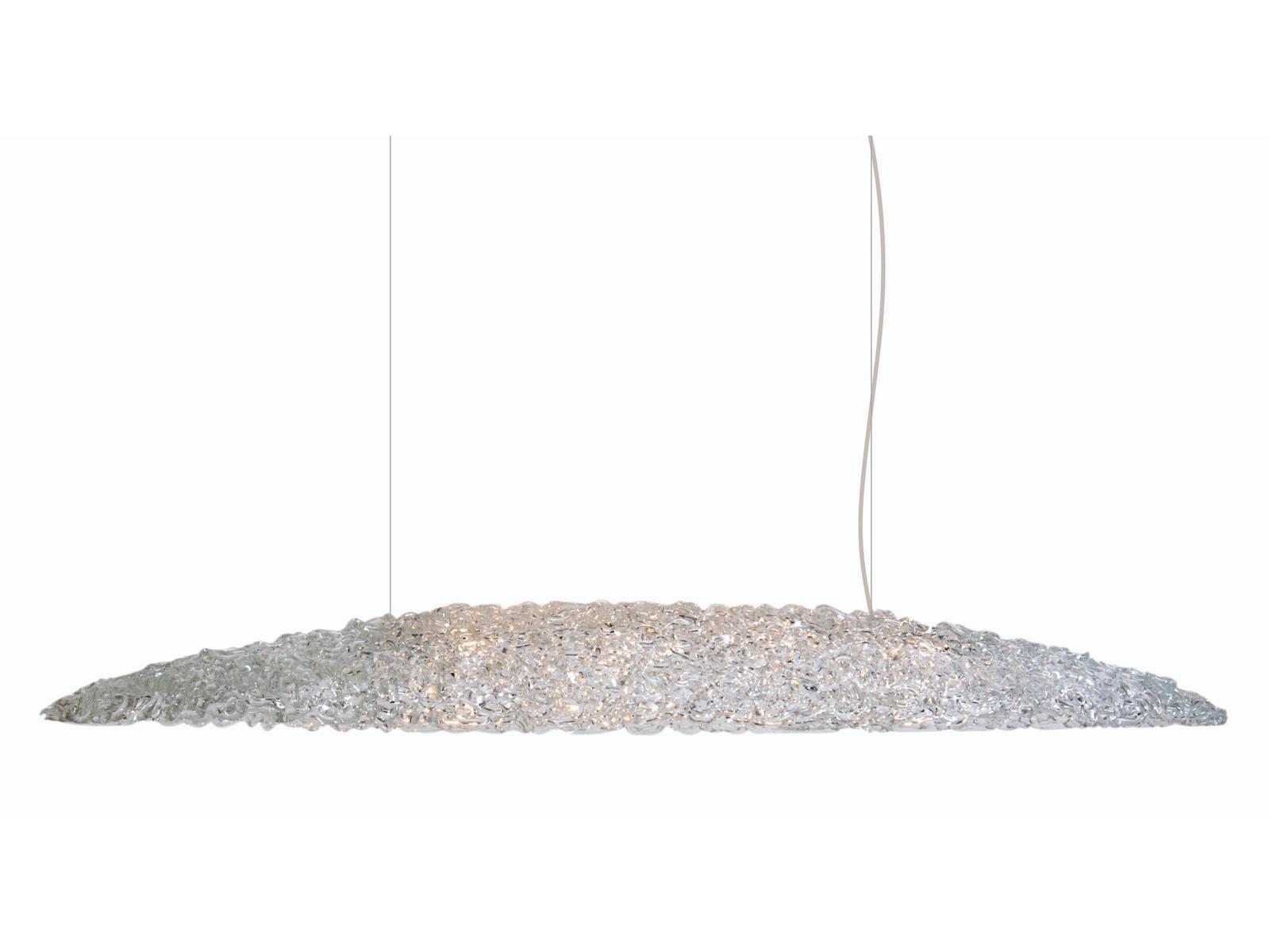 NIGHT IN PARIS H10 Direct light glass pendant lamp