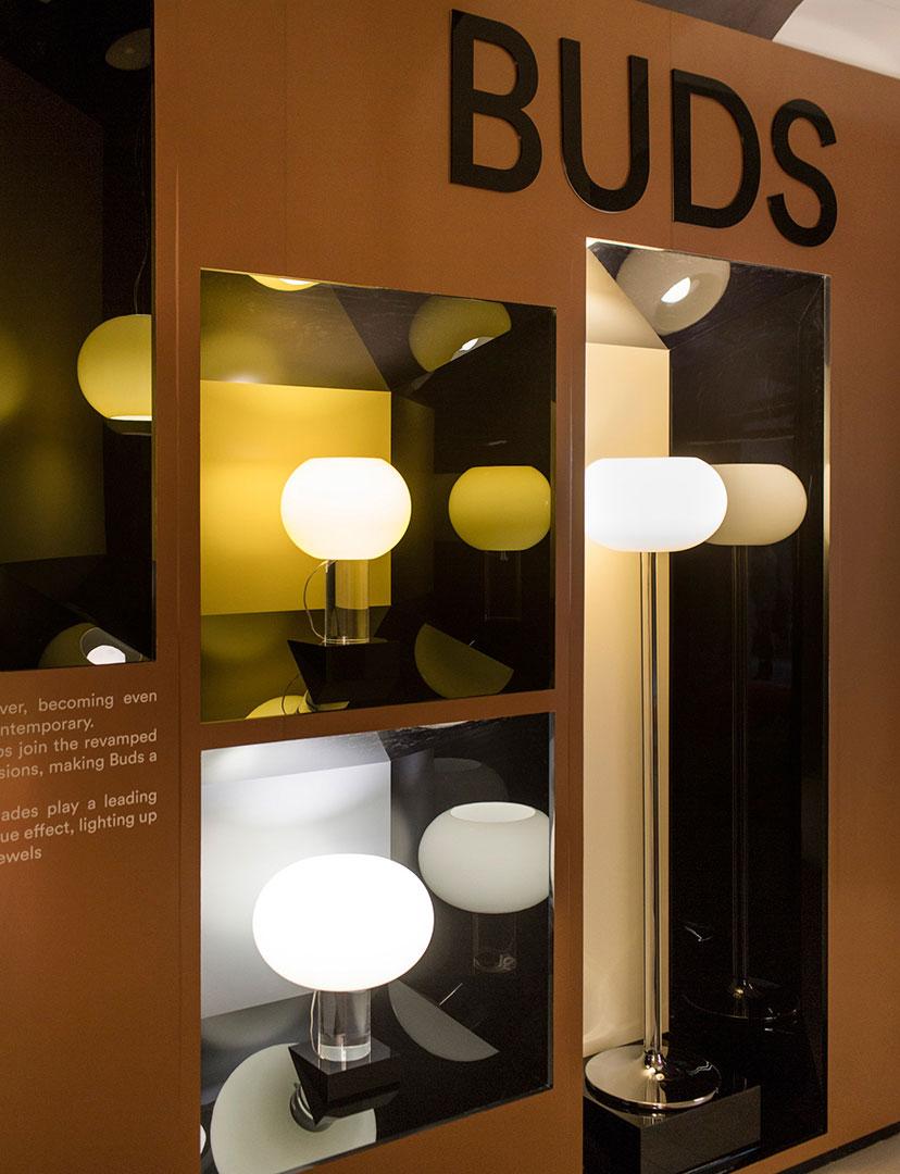 BUDS Glass pendant lamp