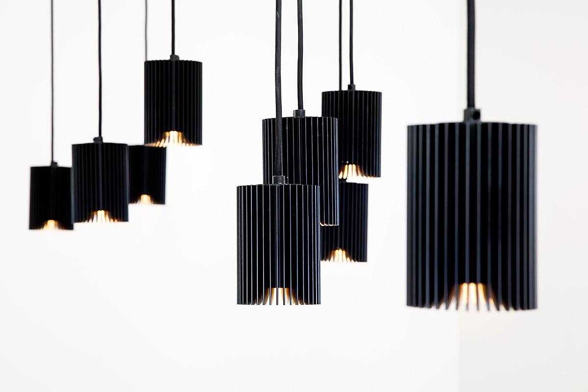 COOLFIN LED aluminium pendant lamp