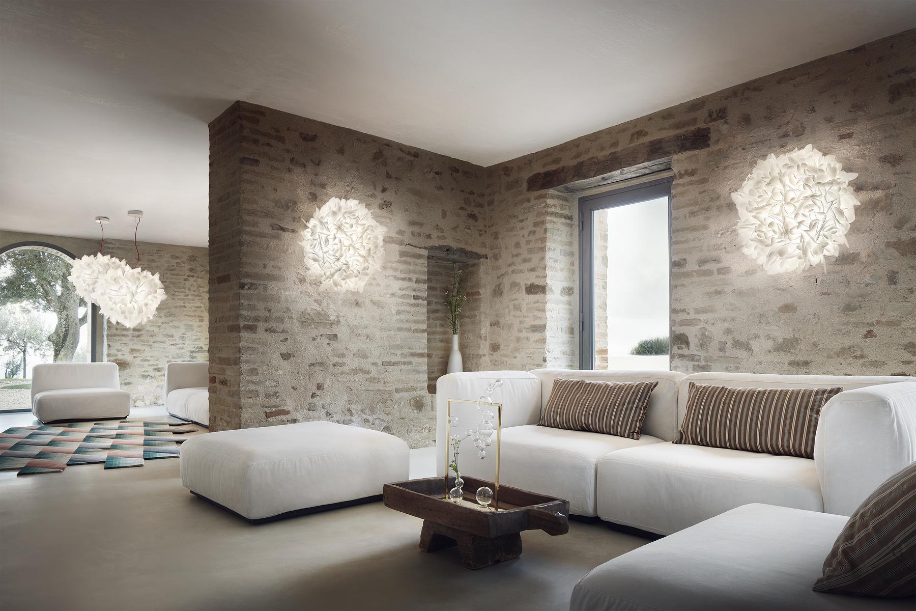 VELI FOLIAGE Opalflex® wall lamp / ceiling lamp