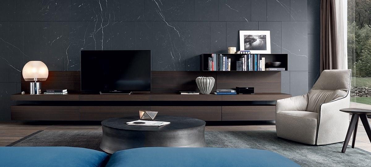 SINTESI Sectional TV wall system