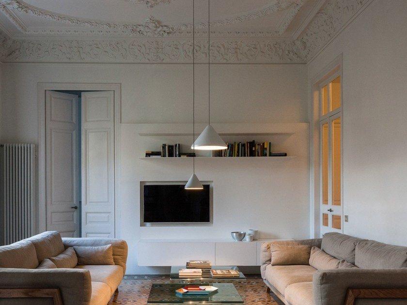NORTH LED carbon fibre pendant lamp