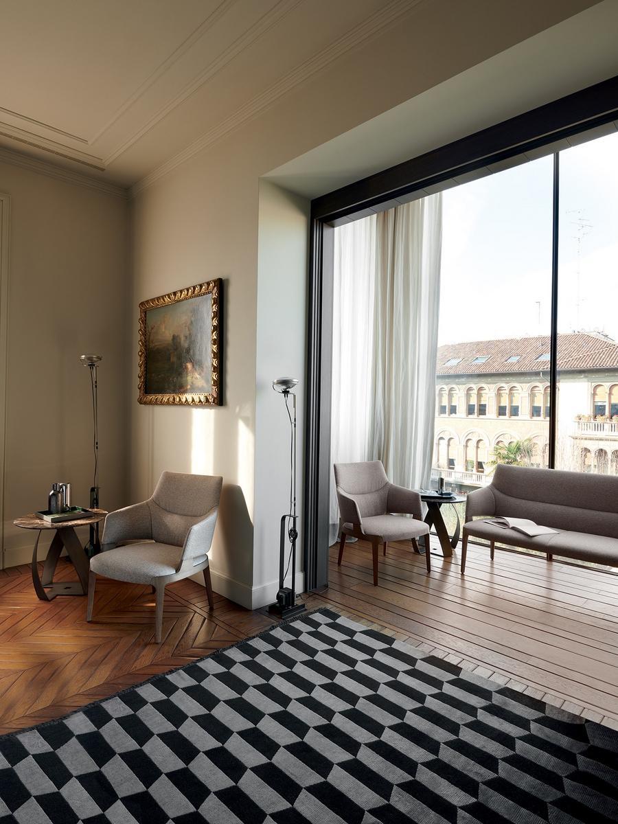 VELIS High-back leather sofa VELIS High-back leather sofa