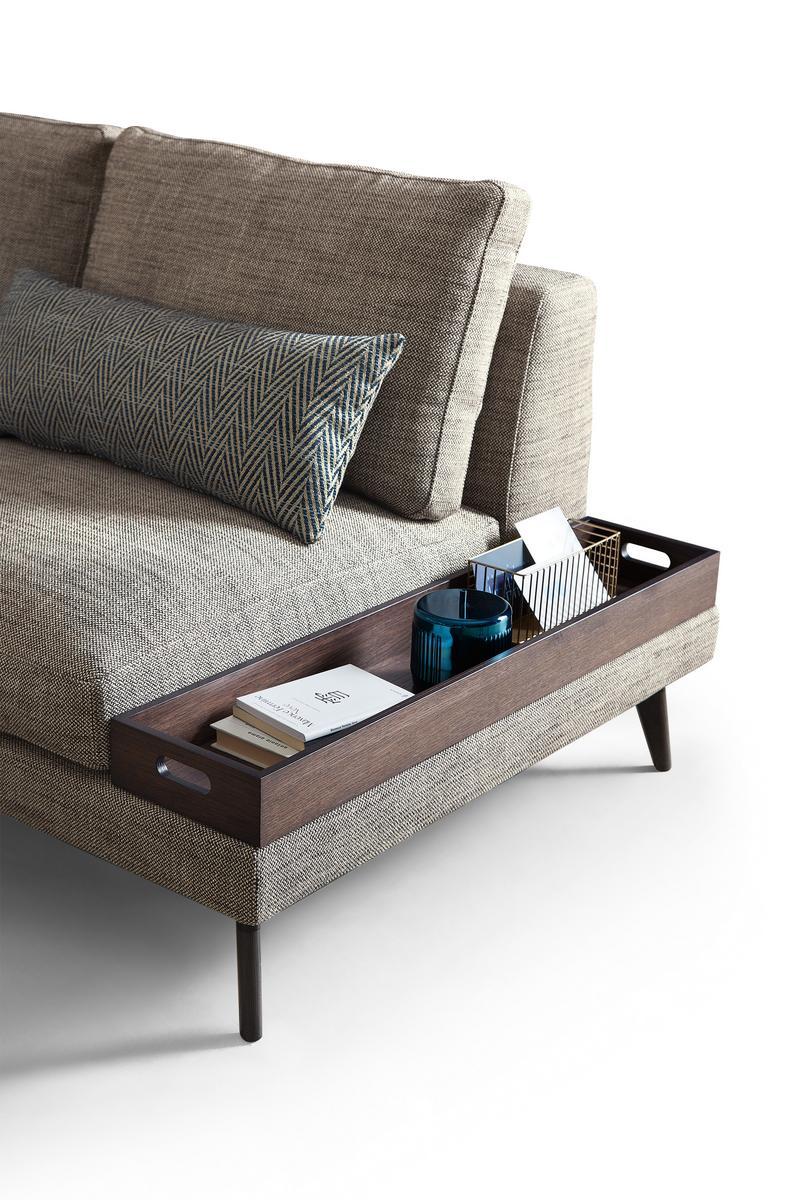 NELSON Sectional fabric sofa