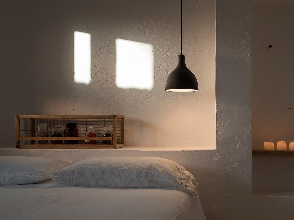 T-BLACK Direct light porcelain stoneware pendant lamp