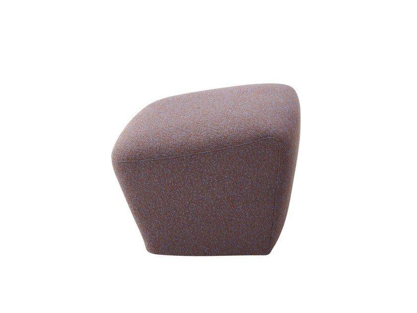 AMÉDÉE Fabric footstool