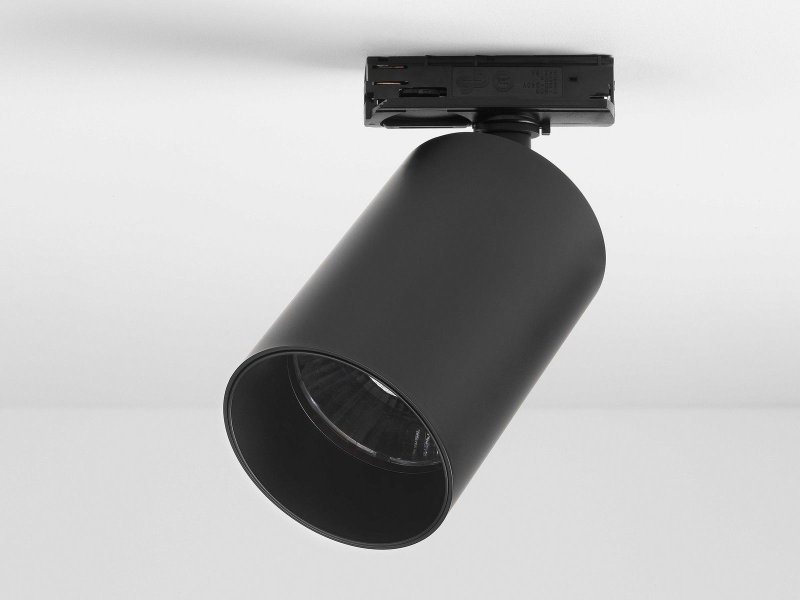CAN TRACK LED aluminium spotlight with dimmer