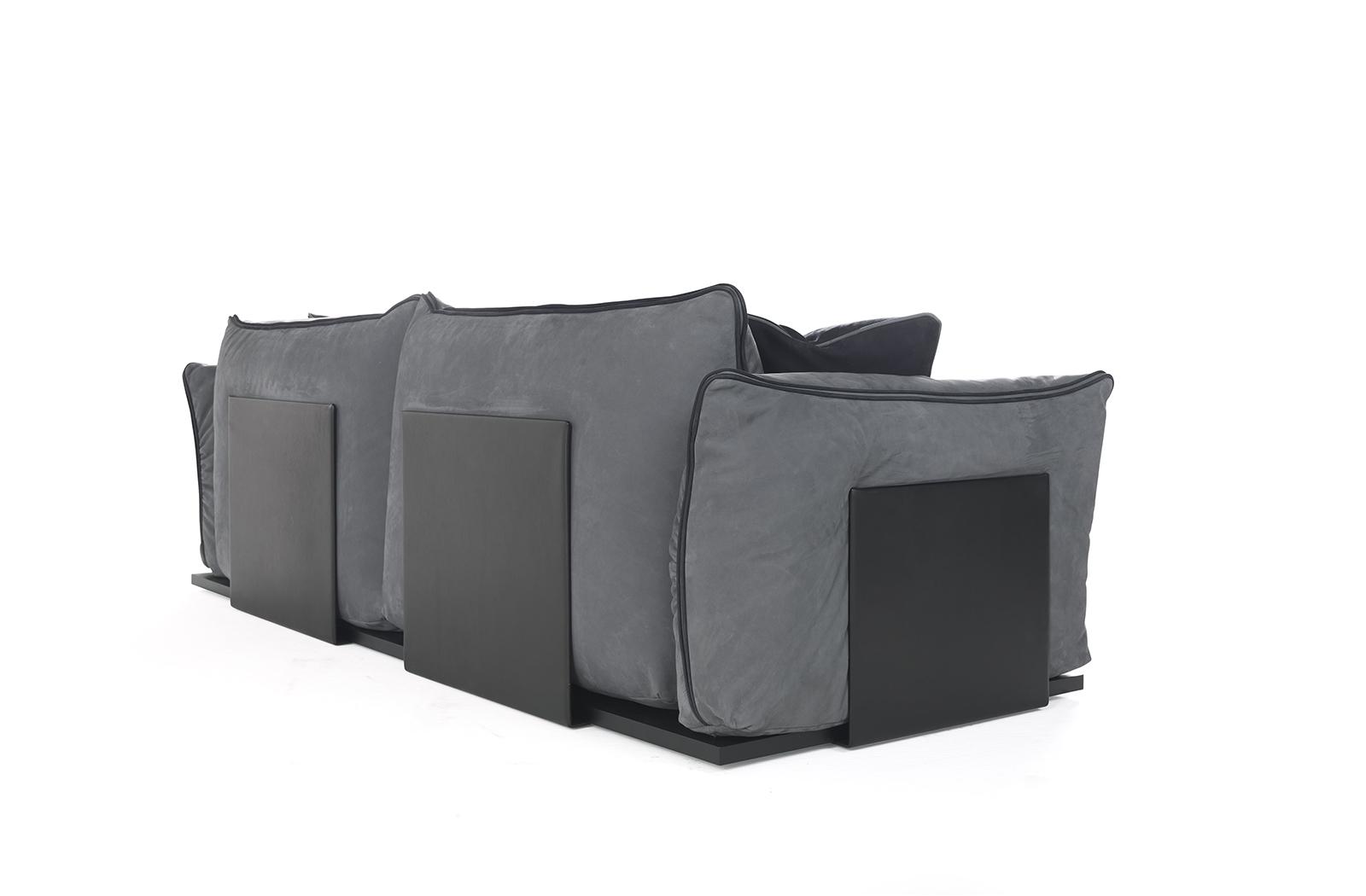 CLAPTON 3 seater fabric sofa