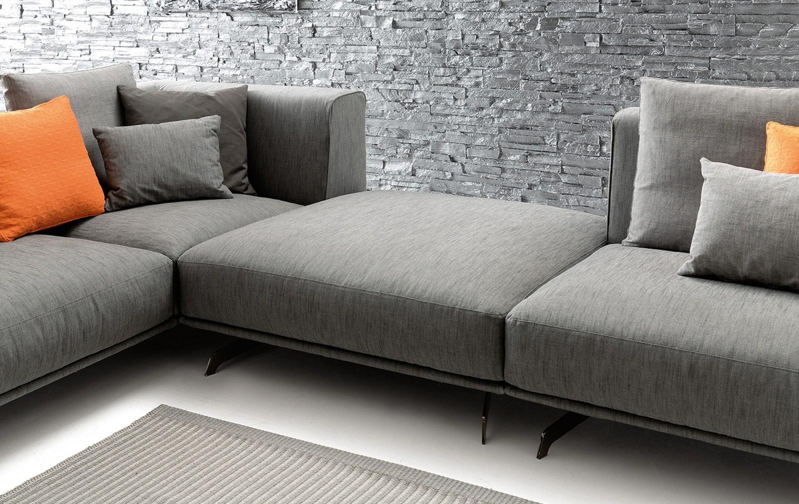 DALTON SOFT Sectional fabric sofa