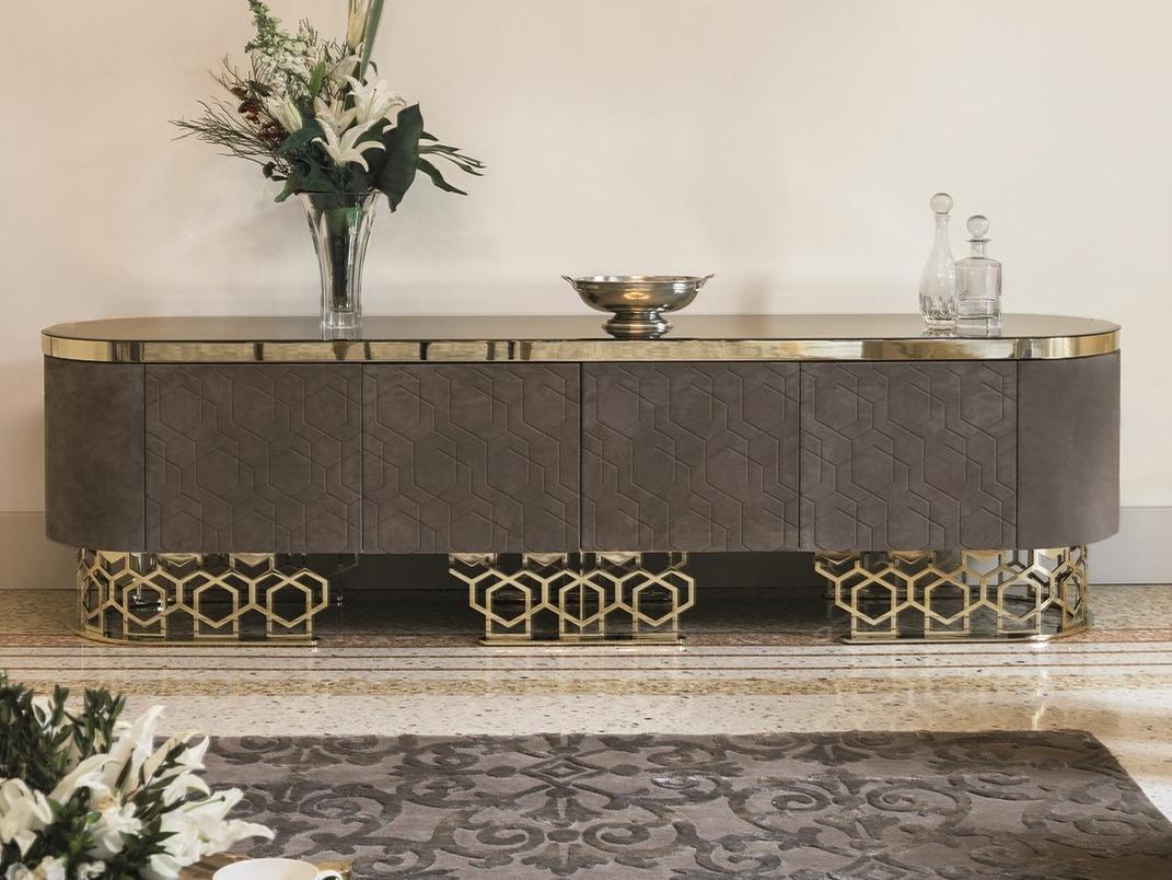 VICKY Metal sideboard with doors