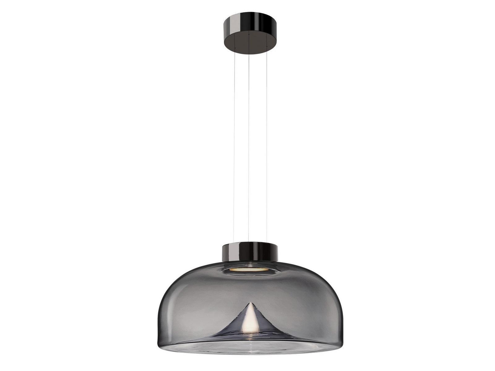 AELLA S LED blown glass pendant lamp
