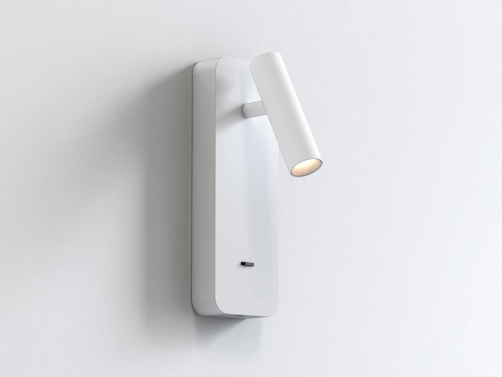 ENNA SURFACE USB LED aluminium wall lamp with USB
