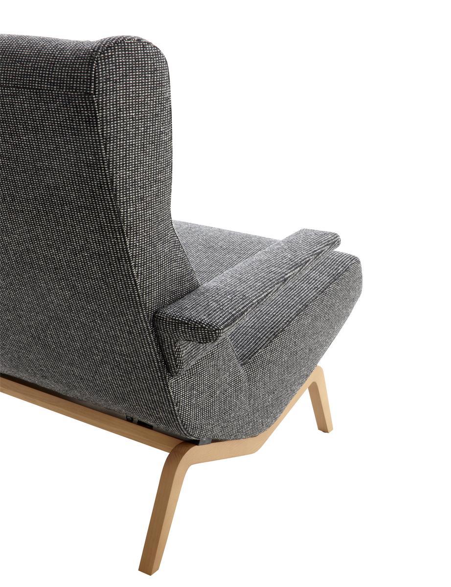 ARCHI Fabric armchair with armrests