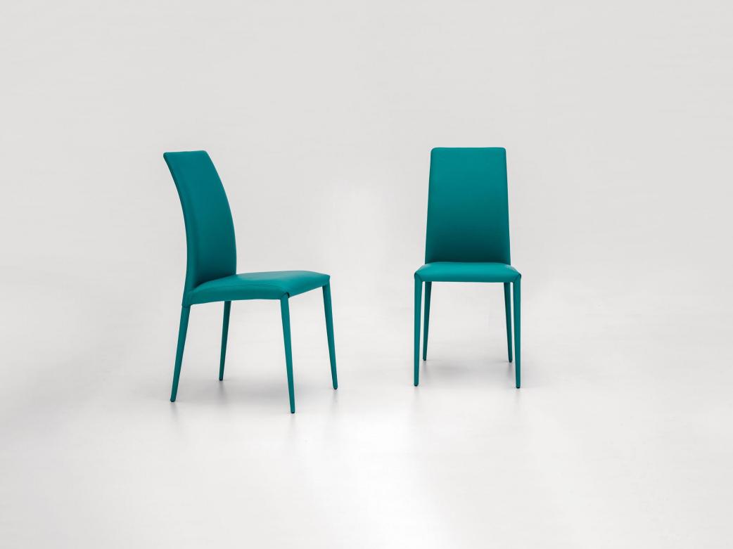 CHARM Upholstered leather chair
