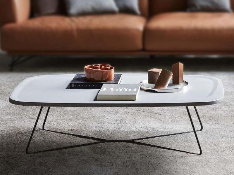 VERVE Low rectangular coffee table for living room VERVE Low rectangular coffee table for living room