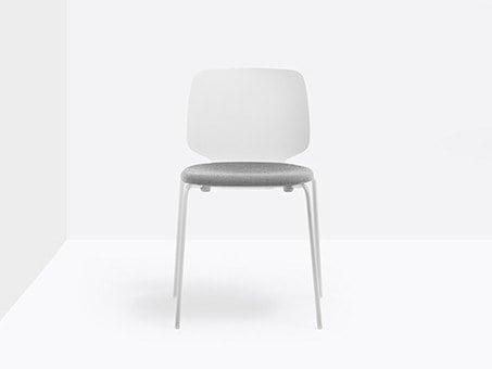 BABILA 2730/A Technopolymer chair with integrated cushion