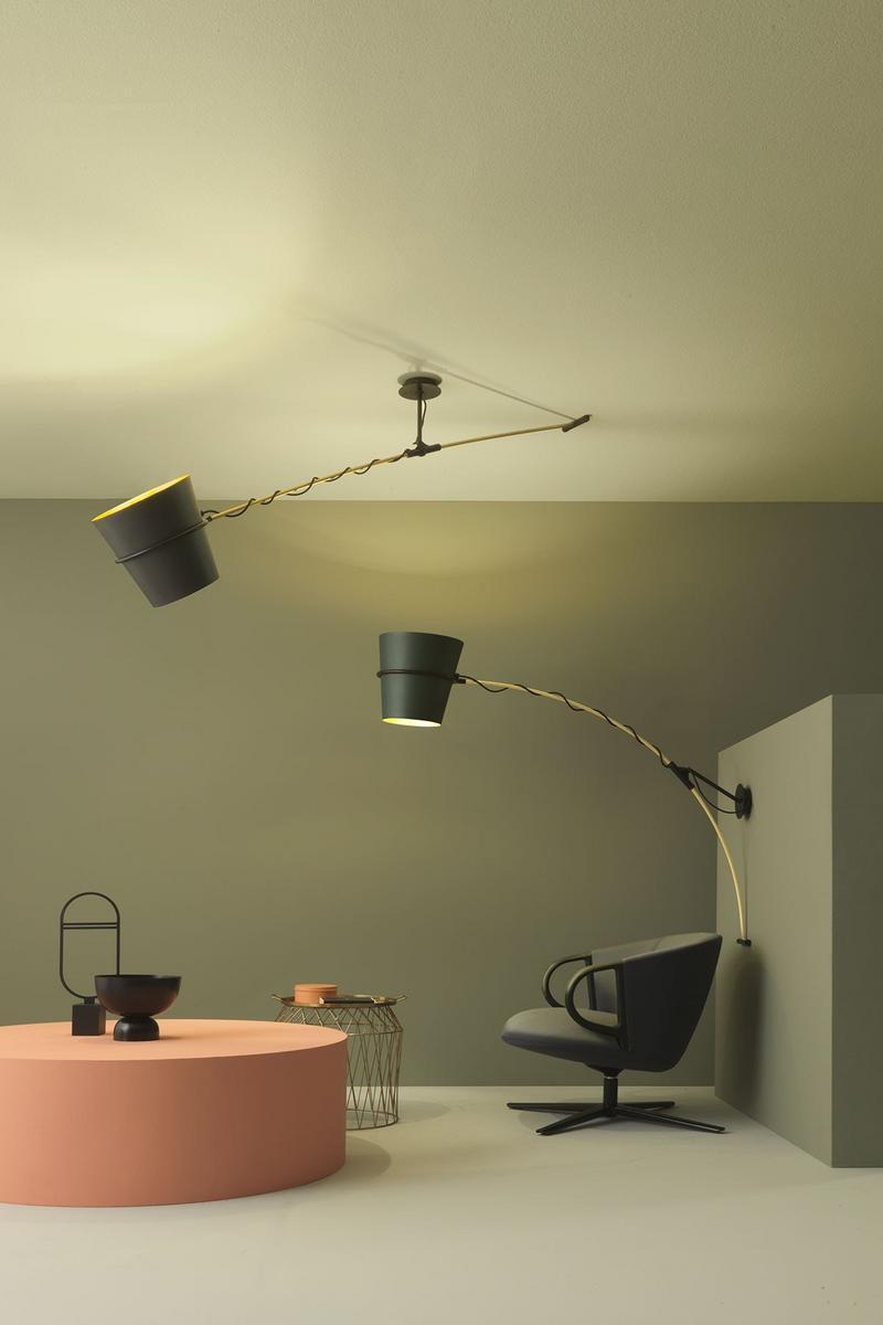 NEFERTARI Adjustable wall lamp