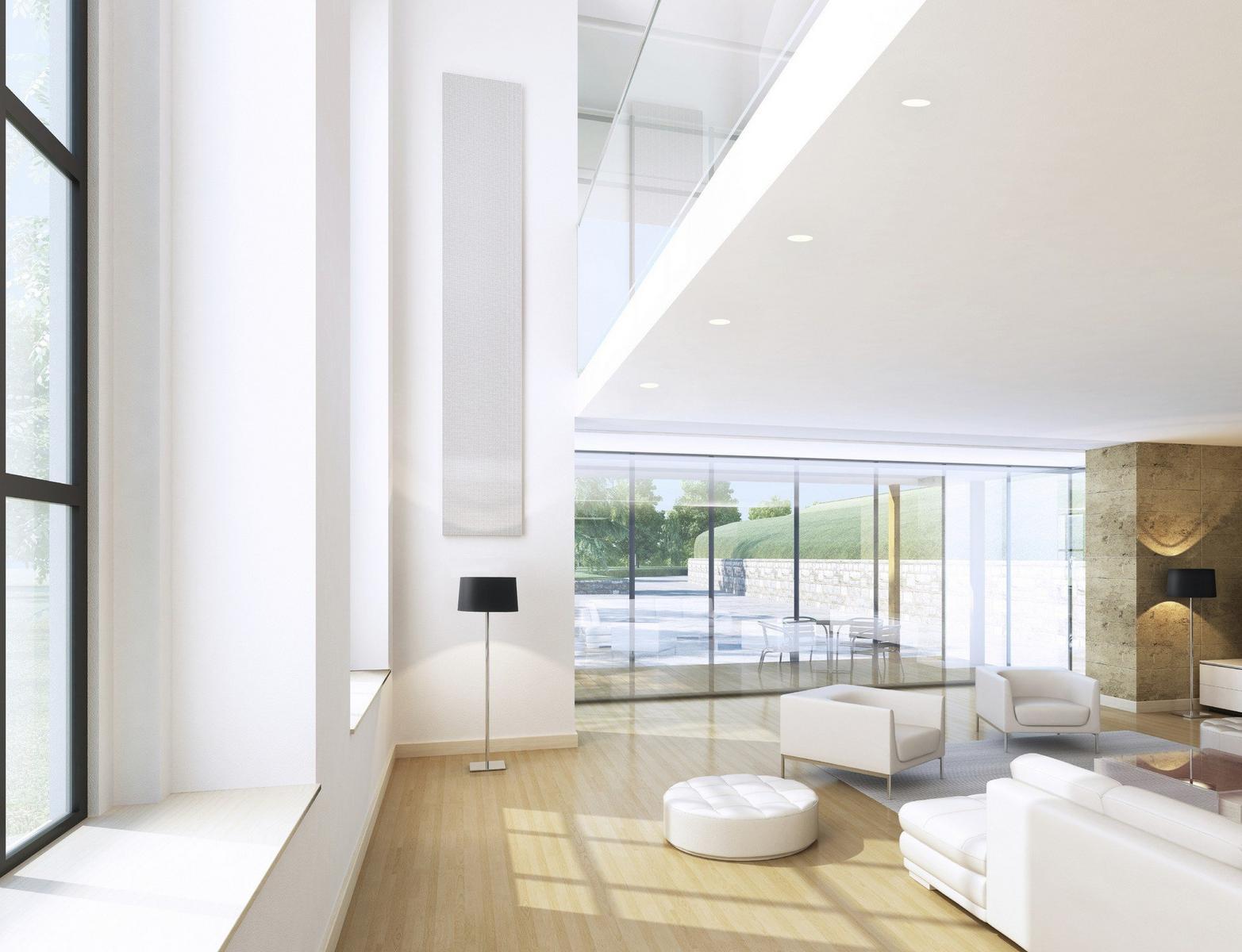TRIMLESS 12 Recessed round steel spotlight