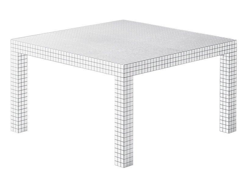 QUADERNA 2600 Square honeycomb table