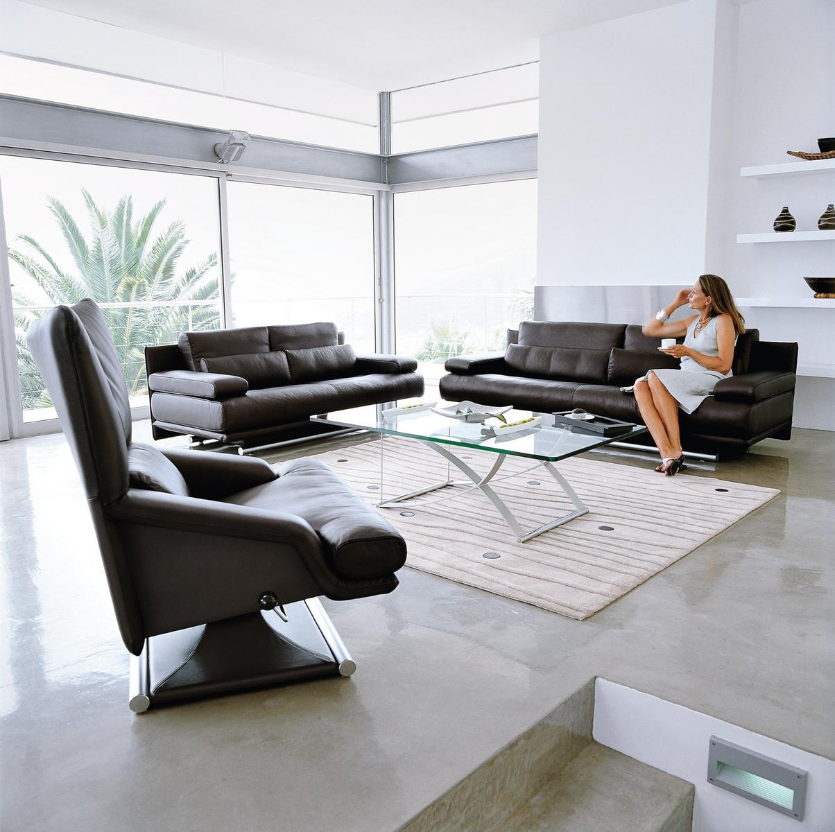 6500 Leather sofa