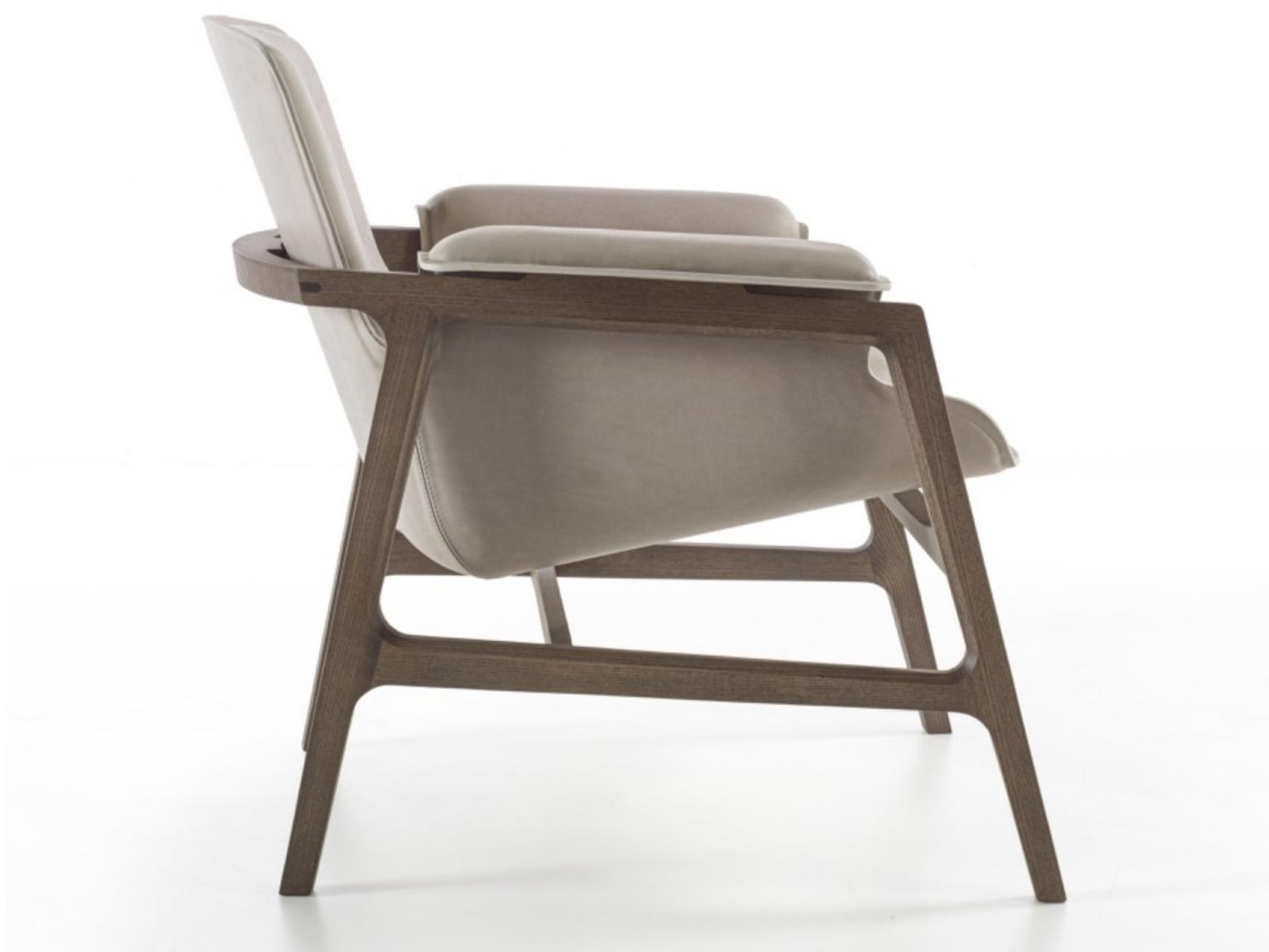 ARIANNA Upholstered easy chair with armrests
