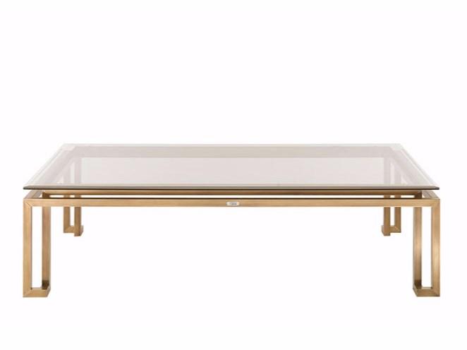 TRAFALGAR Rectangular metal coffee table for living room TRAFALGAR Rectangular metal coffee table for living room
