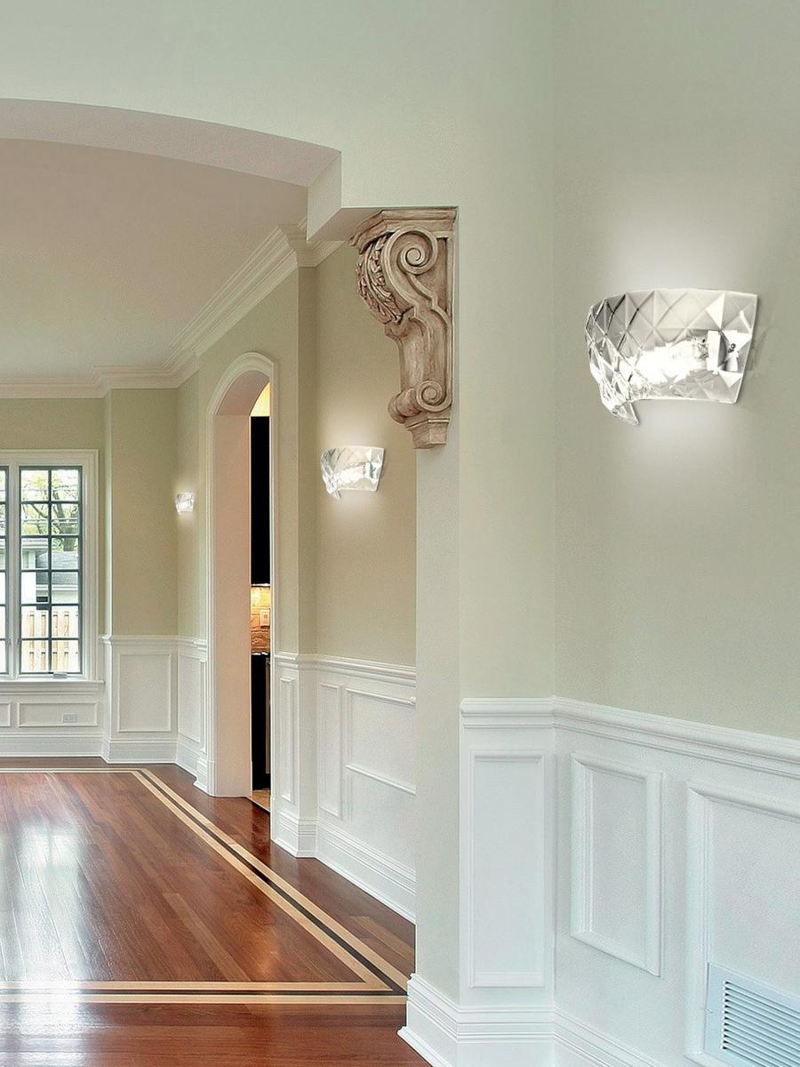 ATELIER P Blown glass wall light