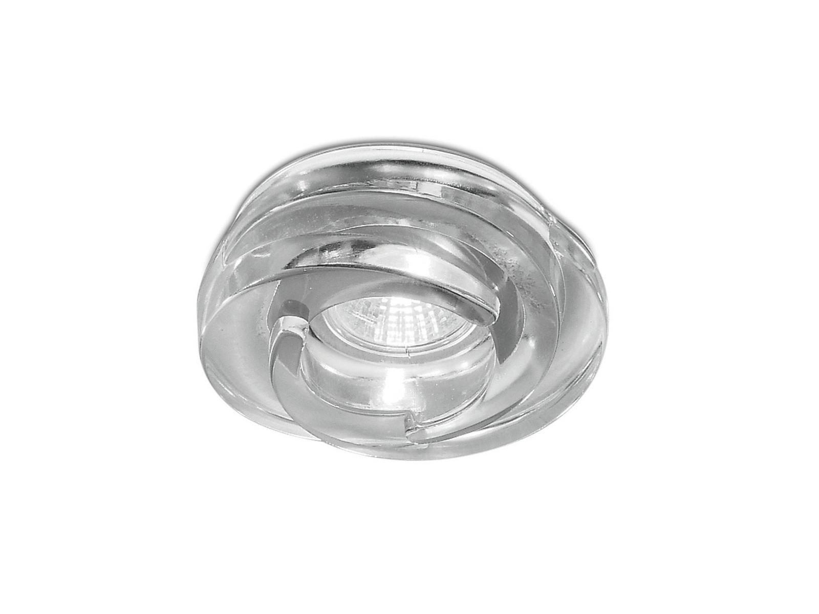 SPIRA I LED recessed glass spotlight for false ceiling