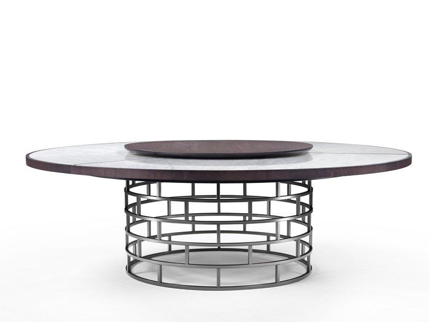 CROWN Round table with Lazy Susan