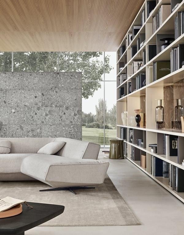 SYDNEY Corner upholstered fabric sofa