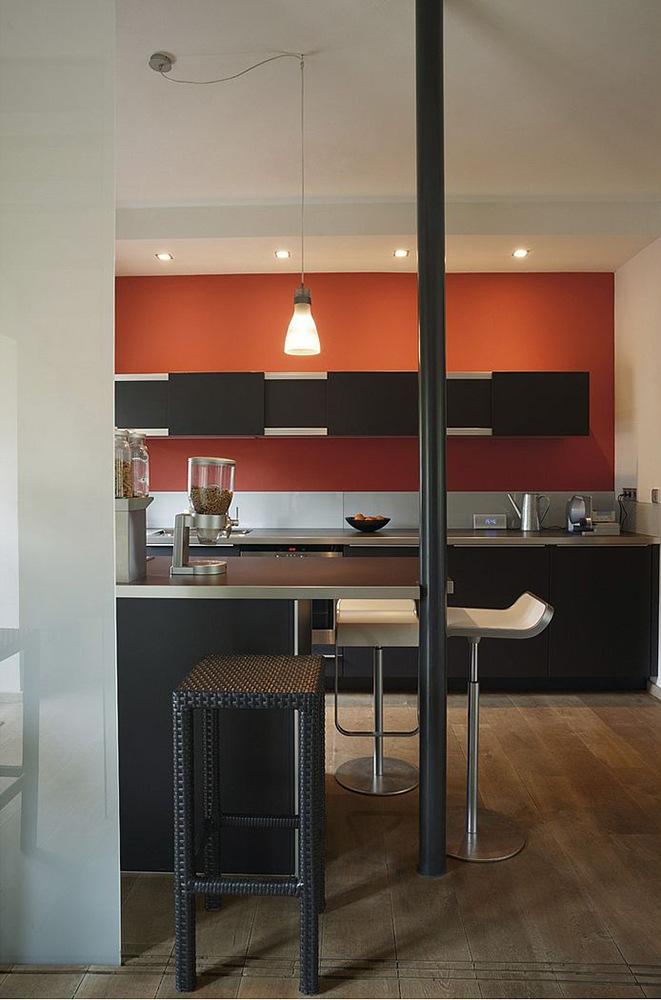 BIBA Glass pendant lamp in a contemporary style