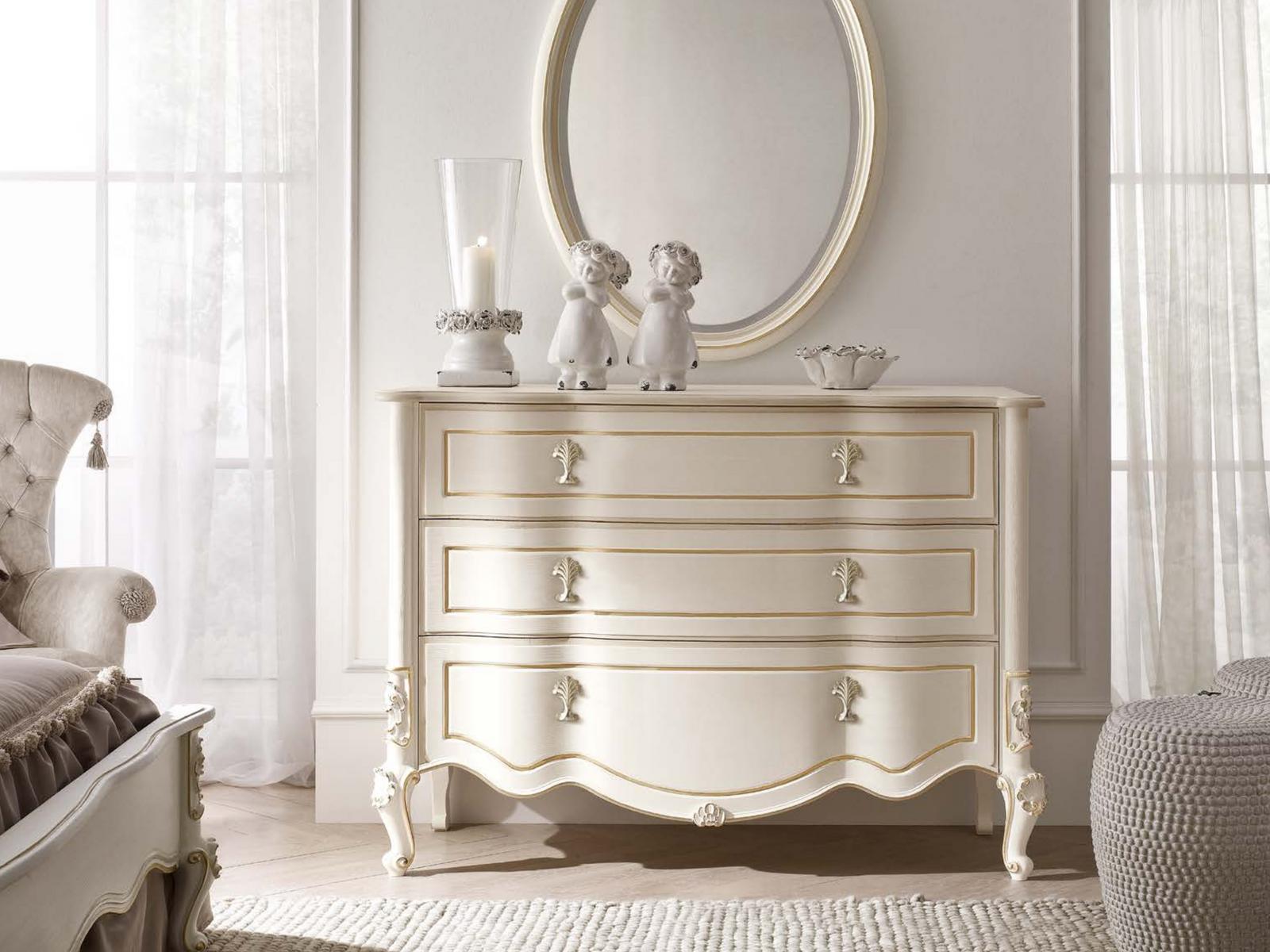 PERLA Wooden chest of drawers
