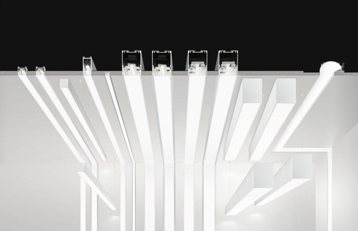 NOLITA OUT LED extruded aluminium pendant lamp